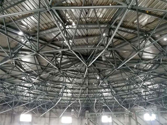 北票洗煤厂蓄水池网架